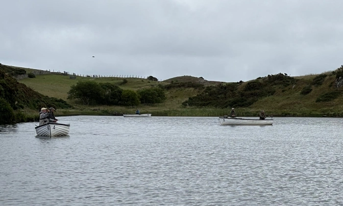 Boats in Swing Gate at Coldingham